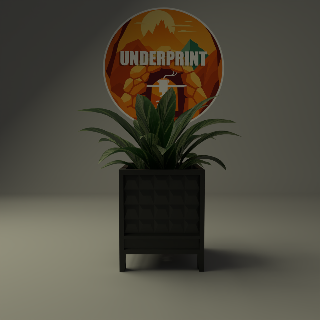 Cache-pots Carrés Style Japonais 1x1