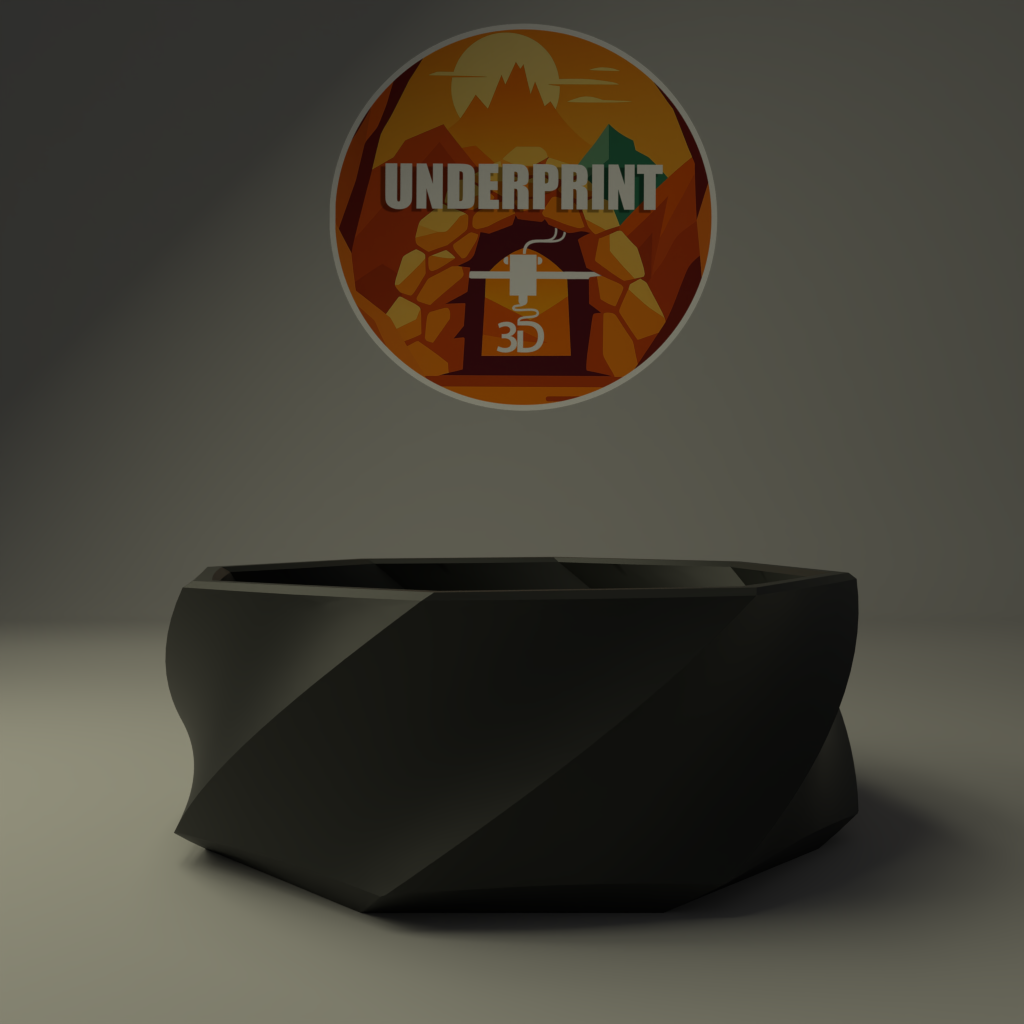 Pot à Bonsaï Géométrique – Impression 3D Écoresponsable