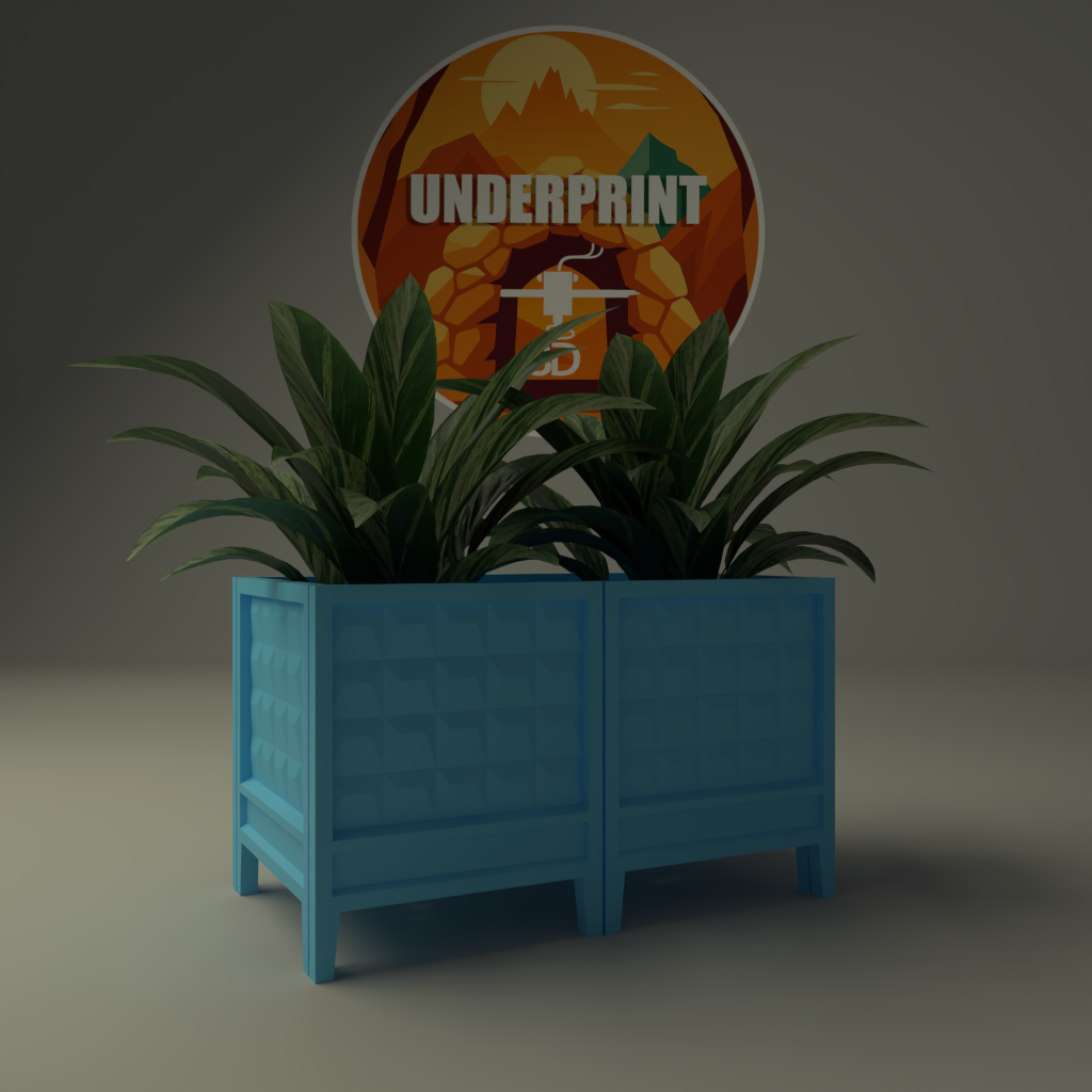 Cache-pots Carrés Style Japonais 2x1