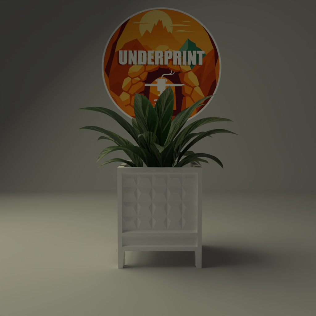 Cache-pots Carrés Style Japonais 1x1