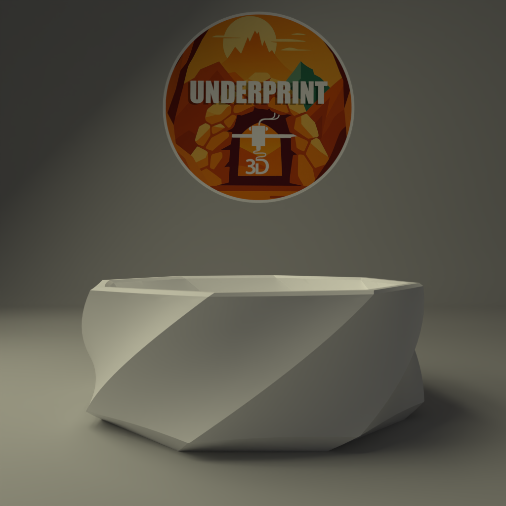 Pot à Bonsaï Géométrique – Impression 3D Écoresponsable