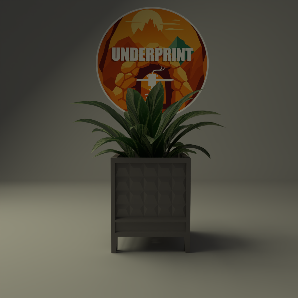 Cache-pots Carrés Style Japonais 1x1