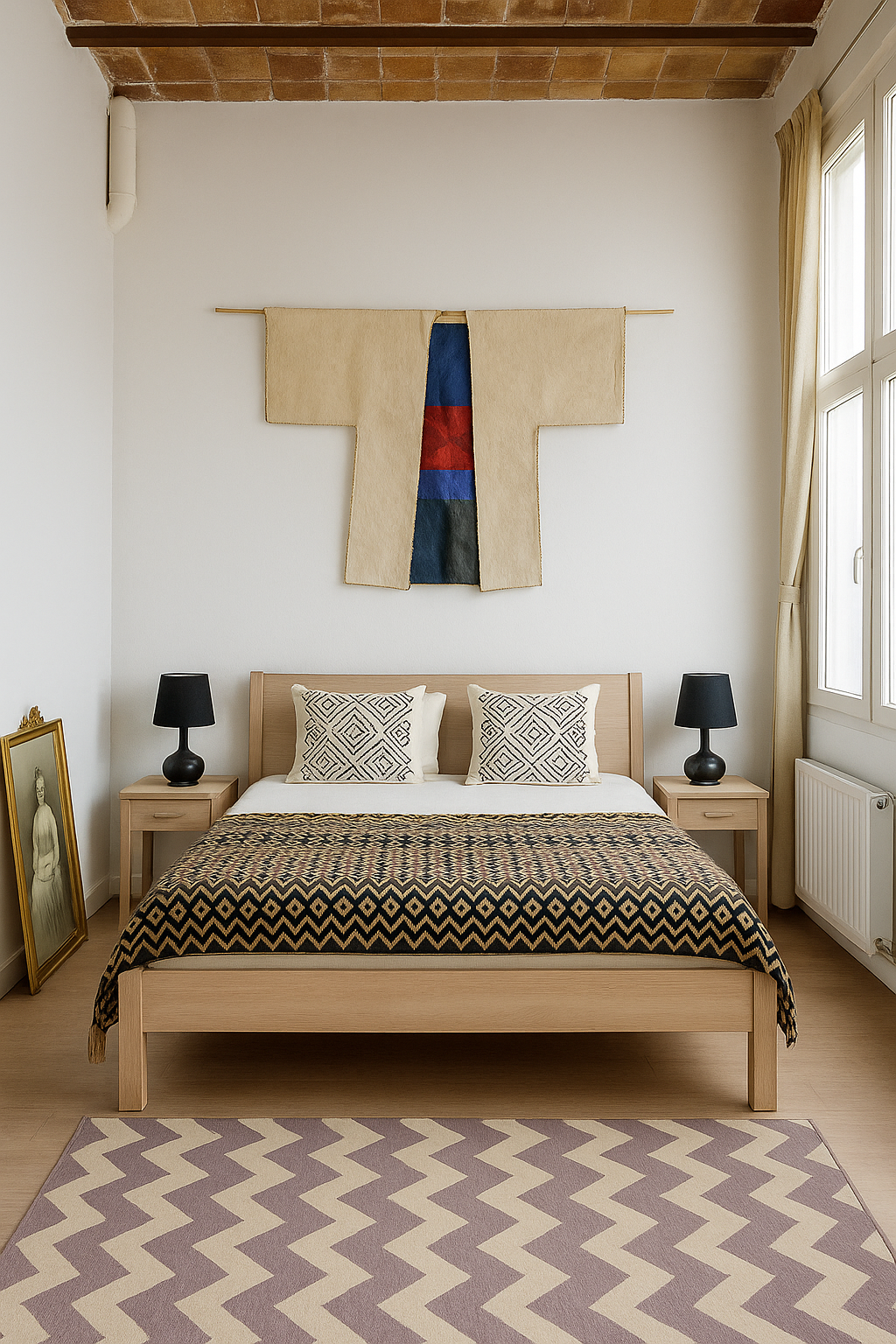 Kimono Wabi Sabi Wall Tapestry | Sustainable 