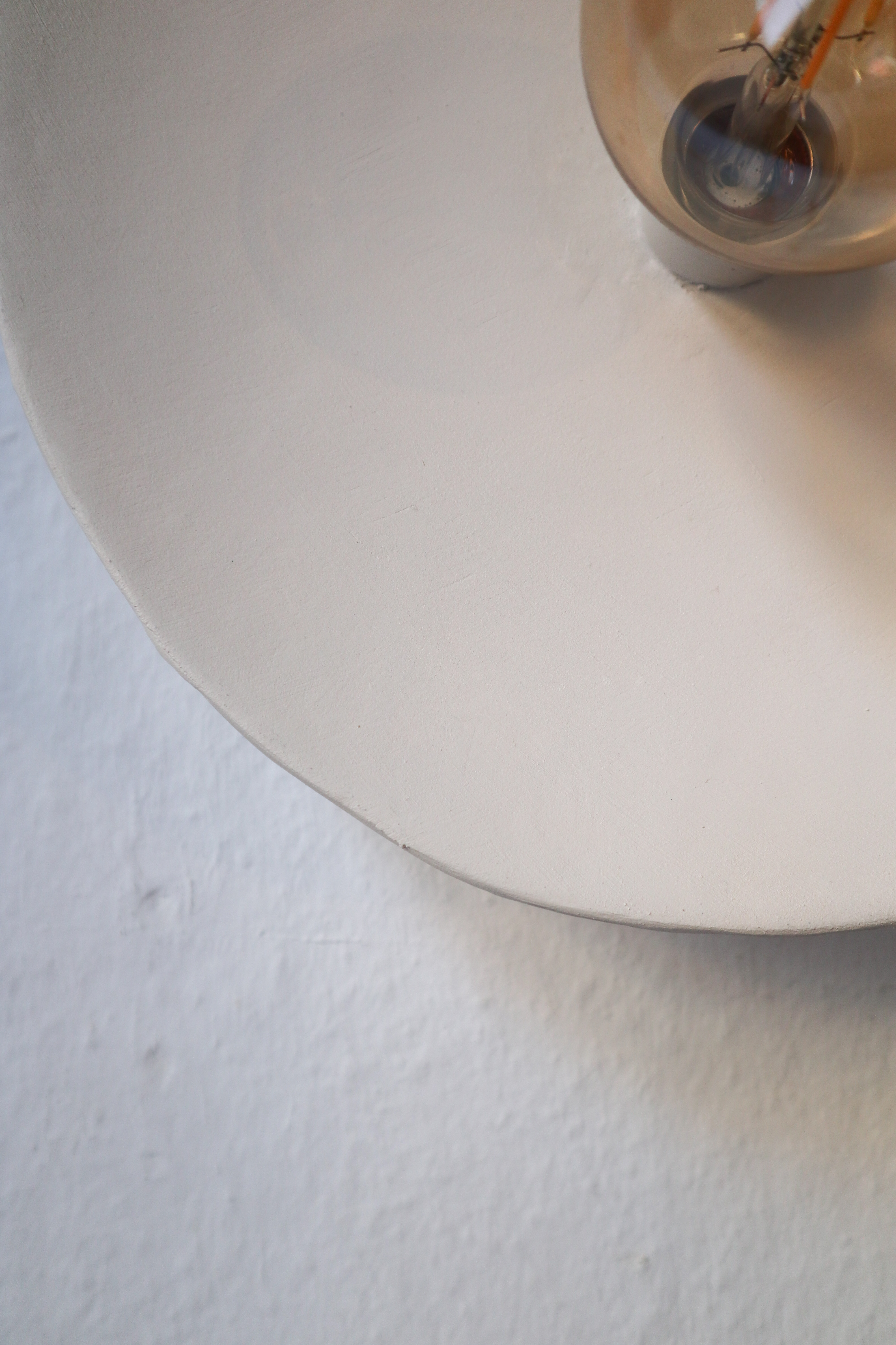 Komo Smooth Wall Fixture | Wabi Sabi Centered Sconce