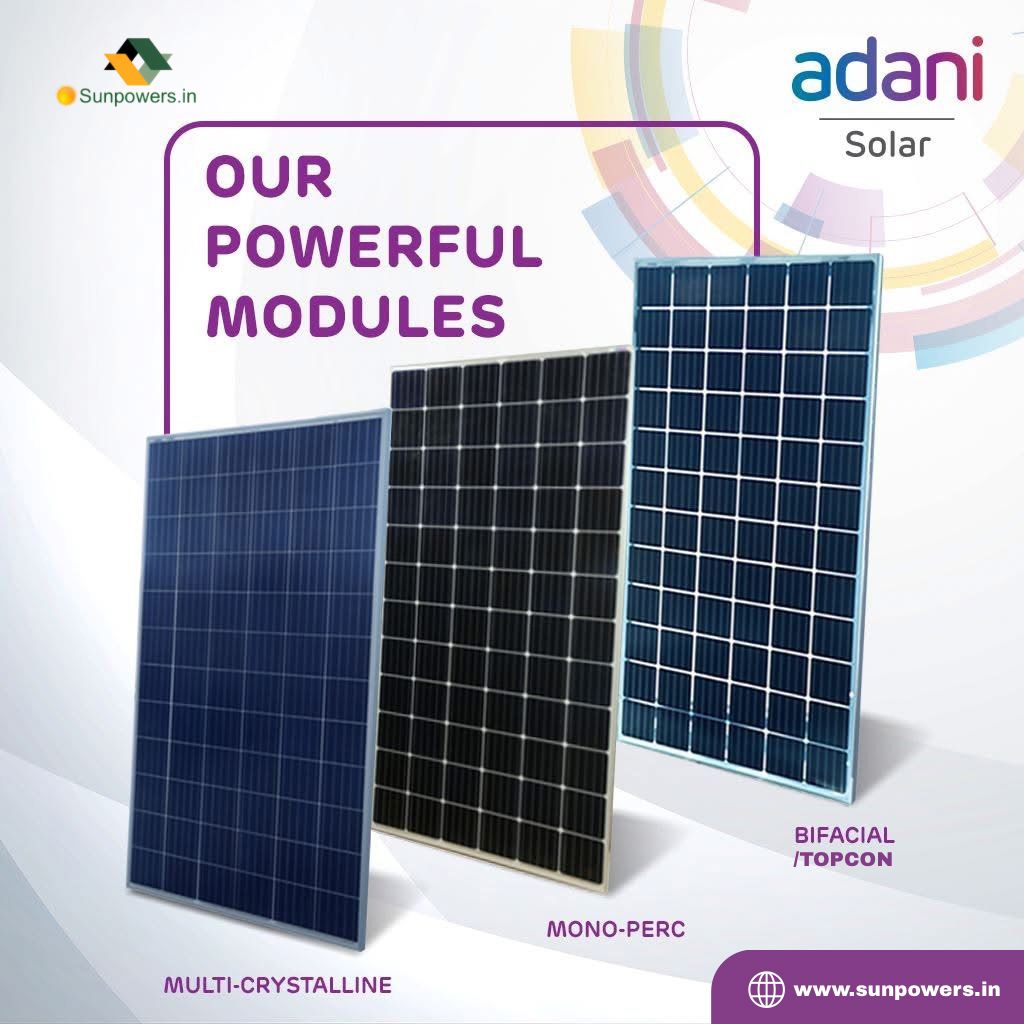 Adani 25 KW On-Grid solar with subsidy 
