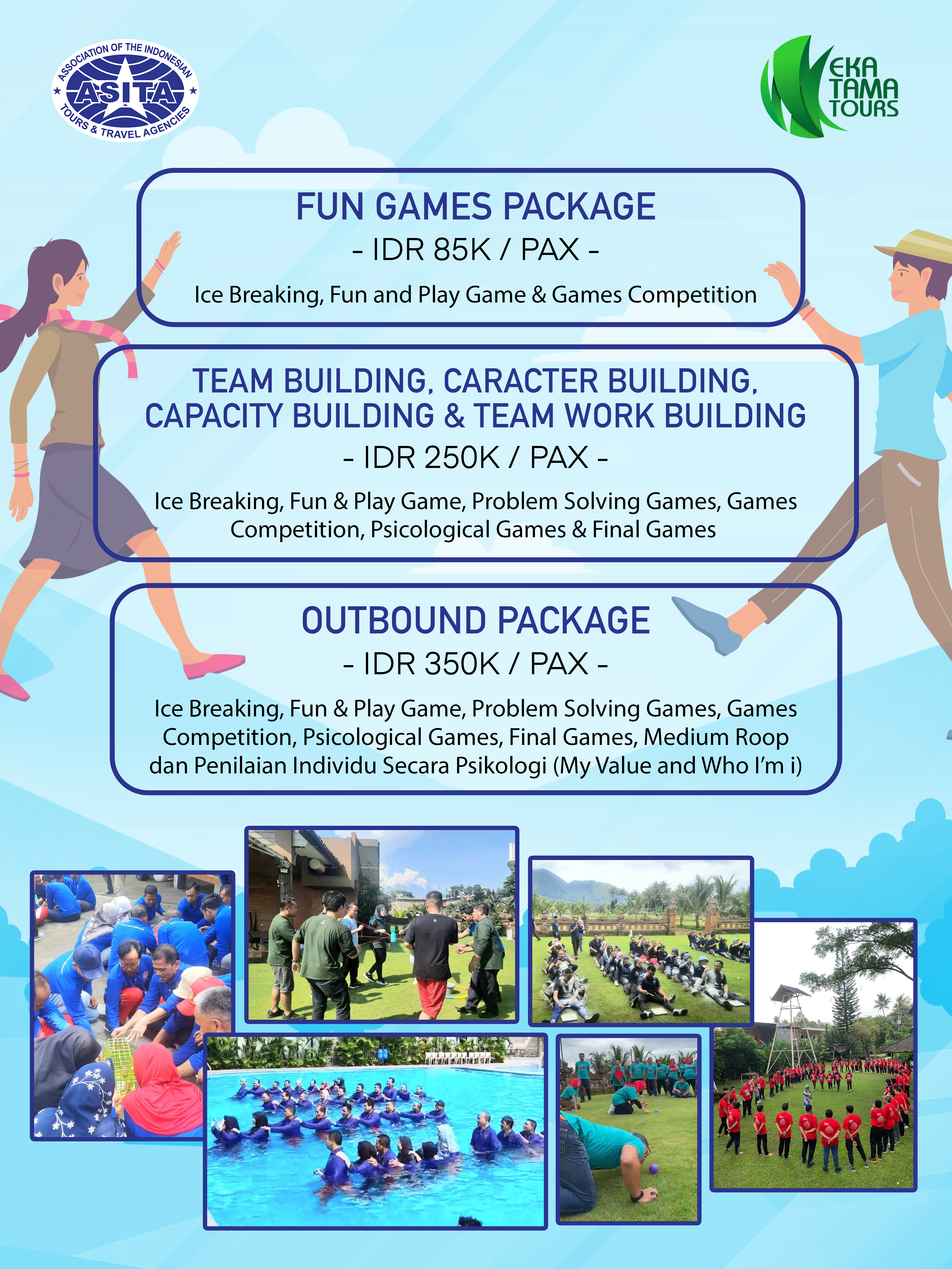 Paket outbond 