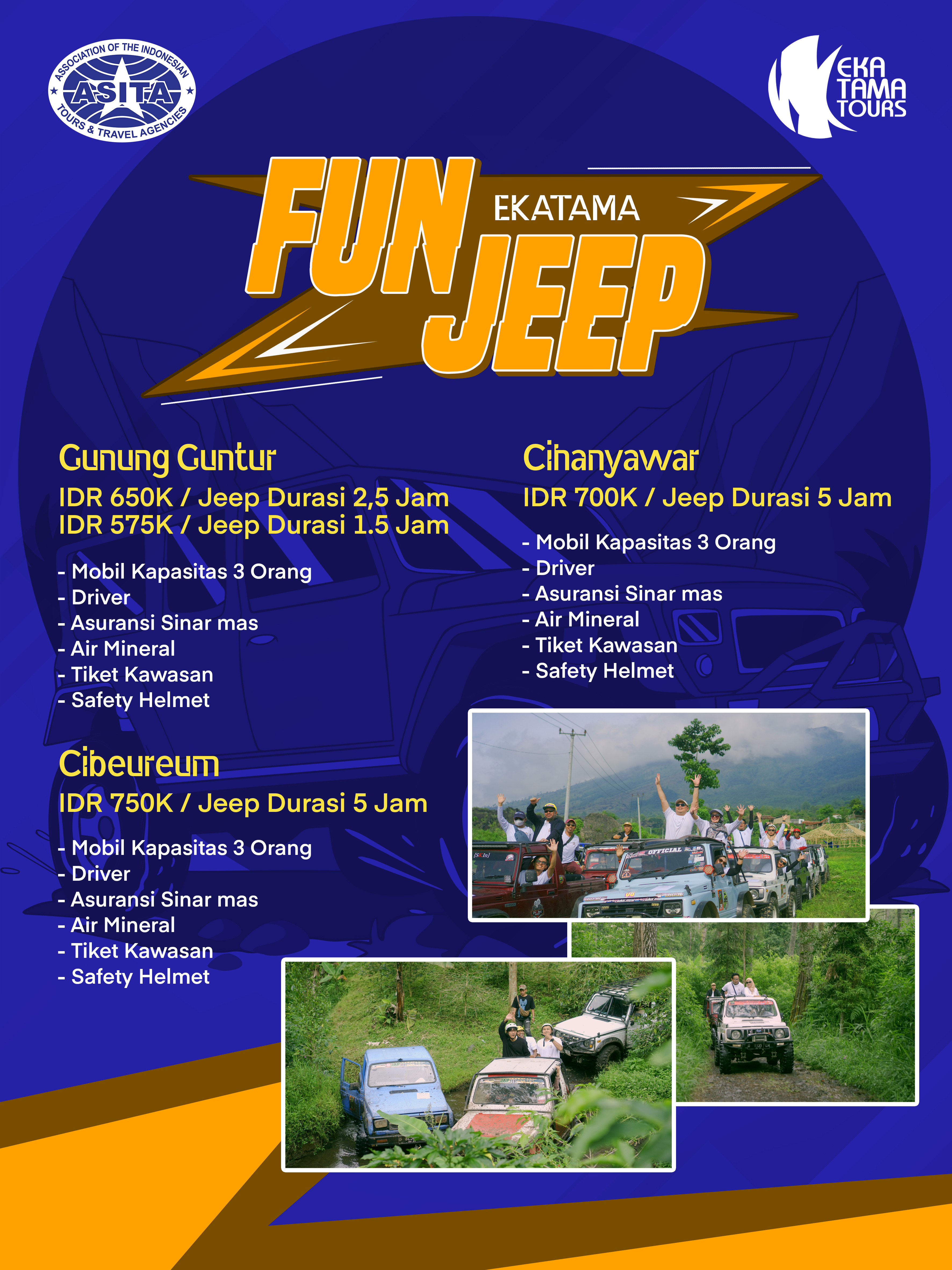 paket ekatama fun jeep