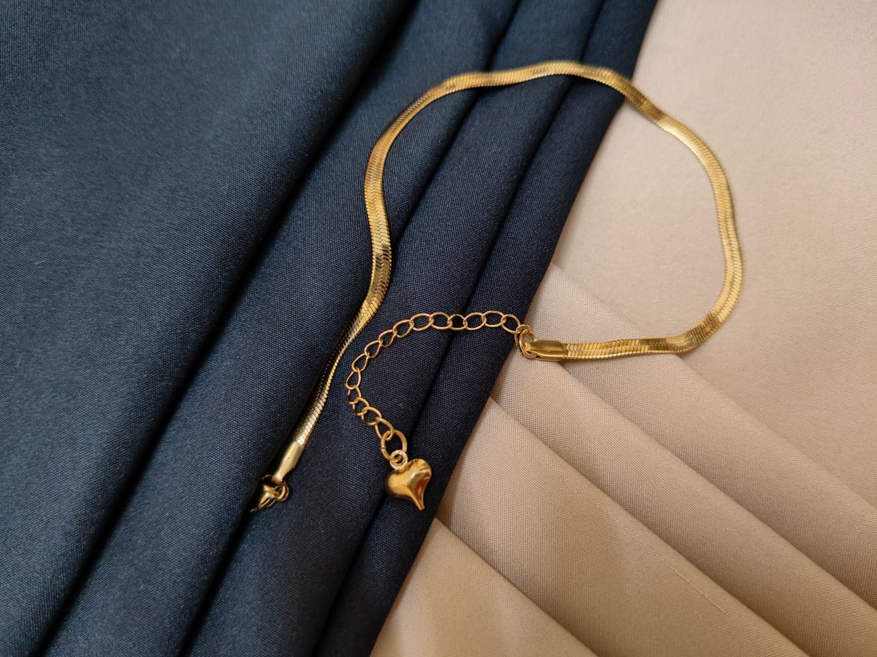 Gold Chain Bracelet + Anklet