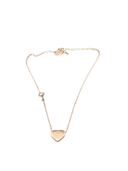 Heart Pendant Silver Necklace