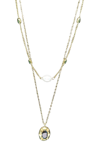 Double Layer Gold Necklace