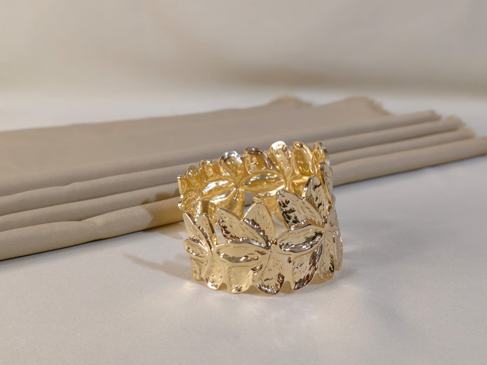 Gold Leaf Bracelet