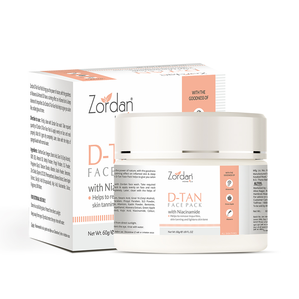 Zordan D-Tan Face Pack