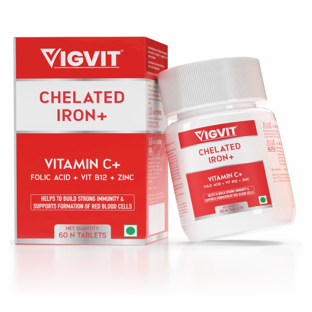 Vigvit Chelated Iron+ Tablets
