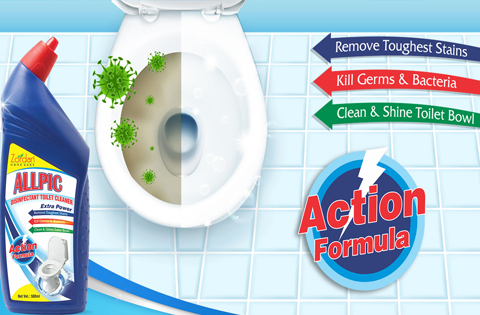 ALLPIC Disinfectant Toilet Cleaner