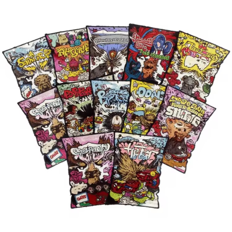 Custom printing ziplock stand up packaging bag for candy products