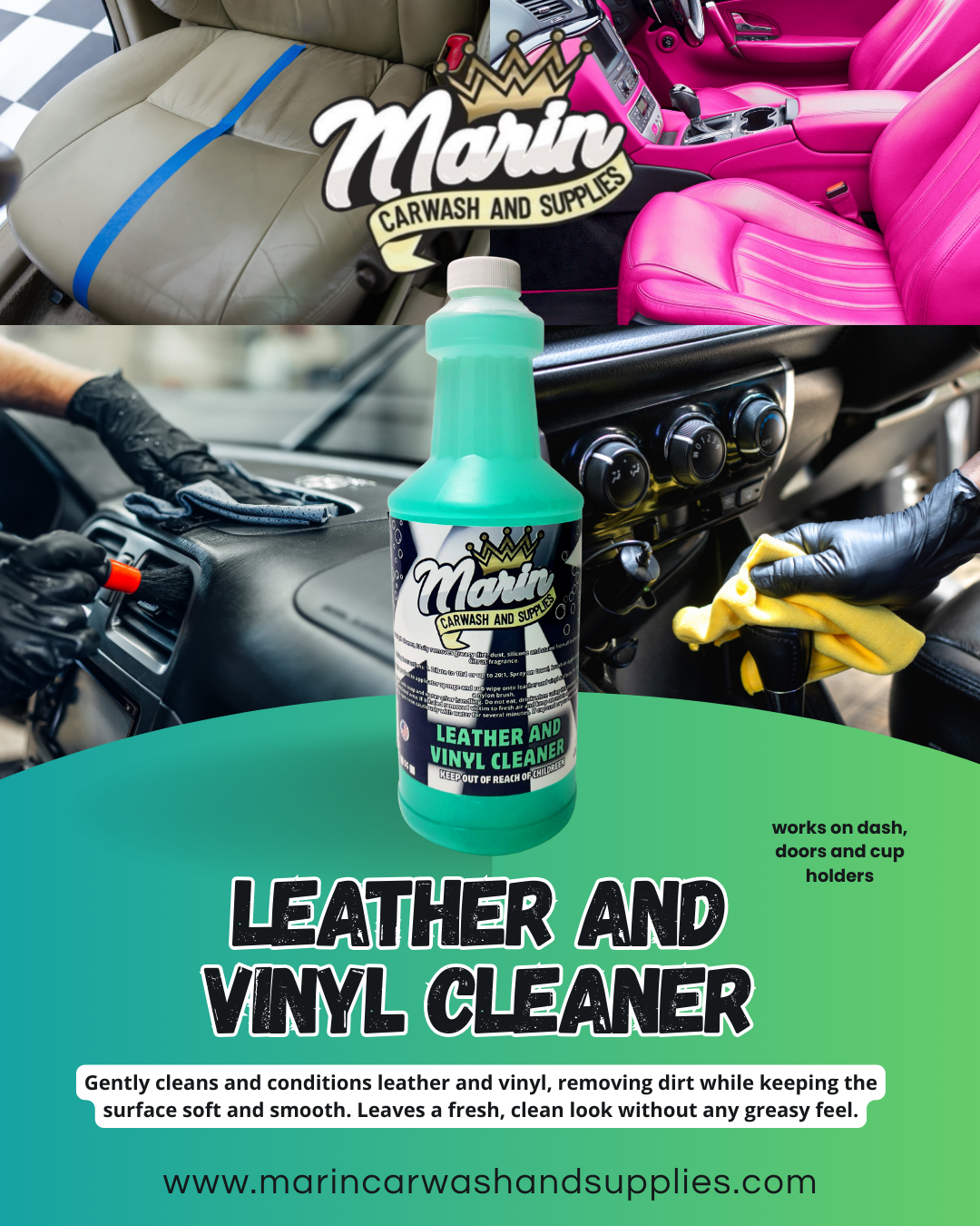 Leather and Vinyl Cleaner