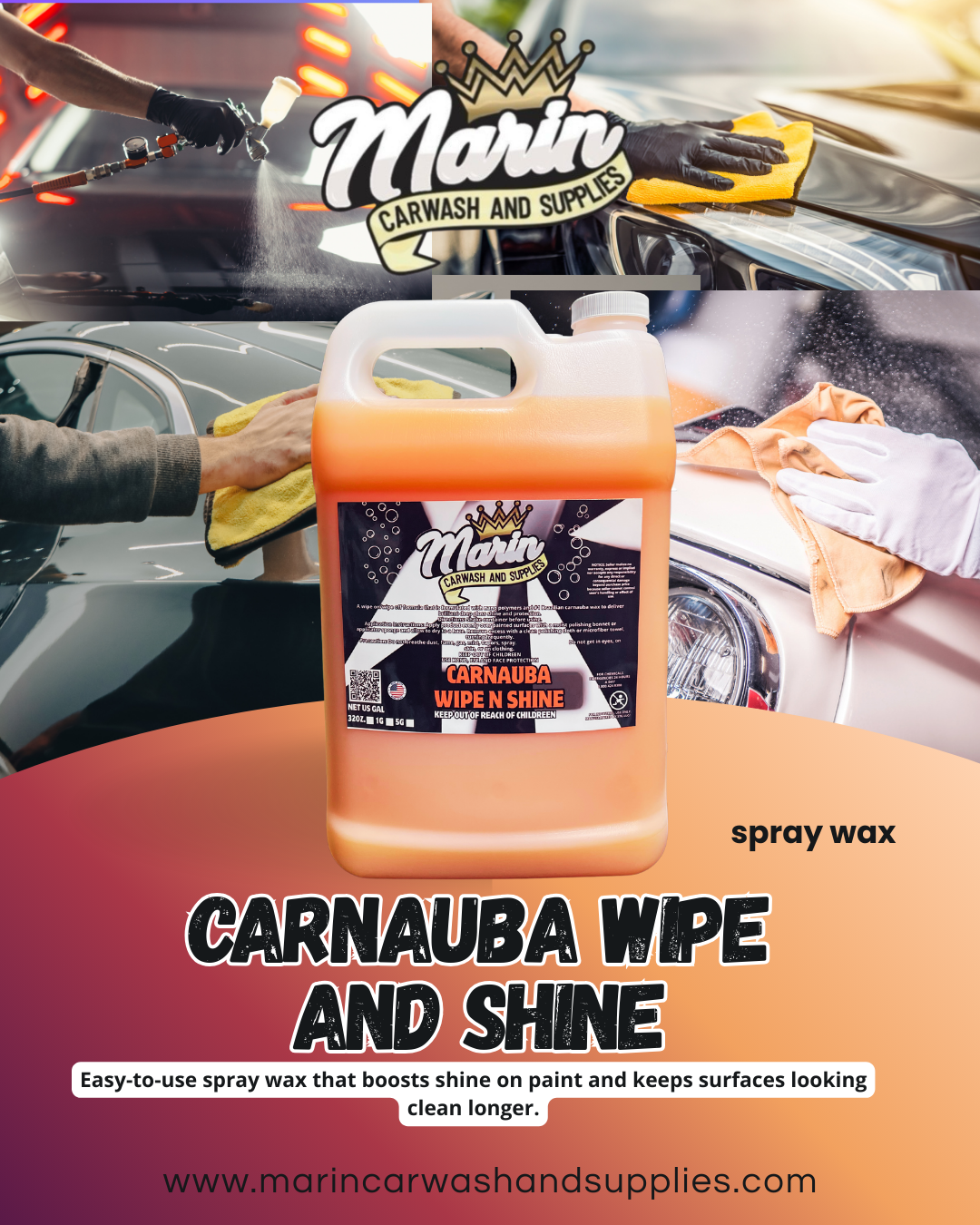 Carnauba Wipe and Shine