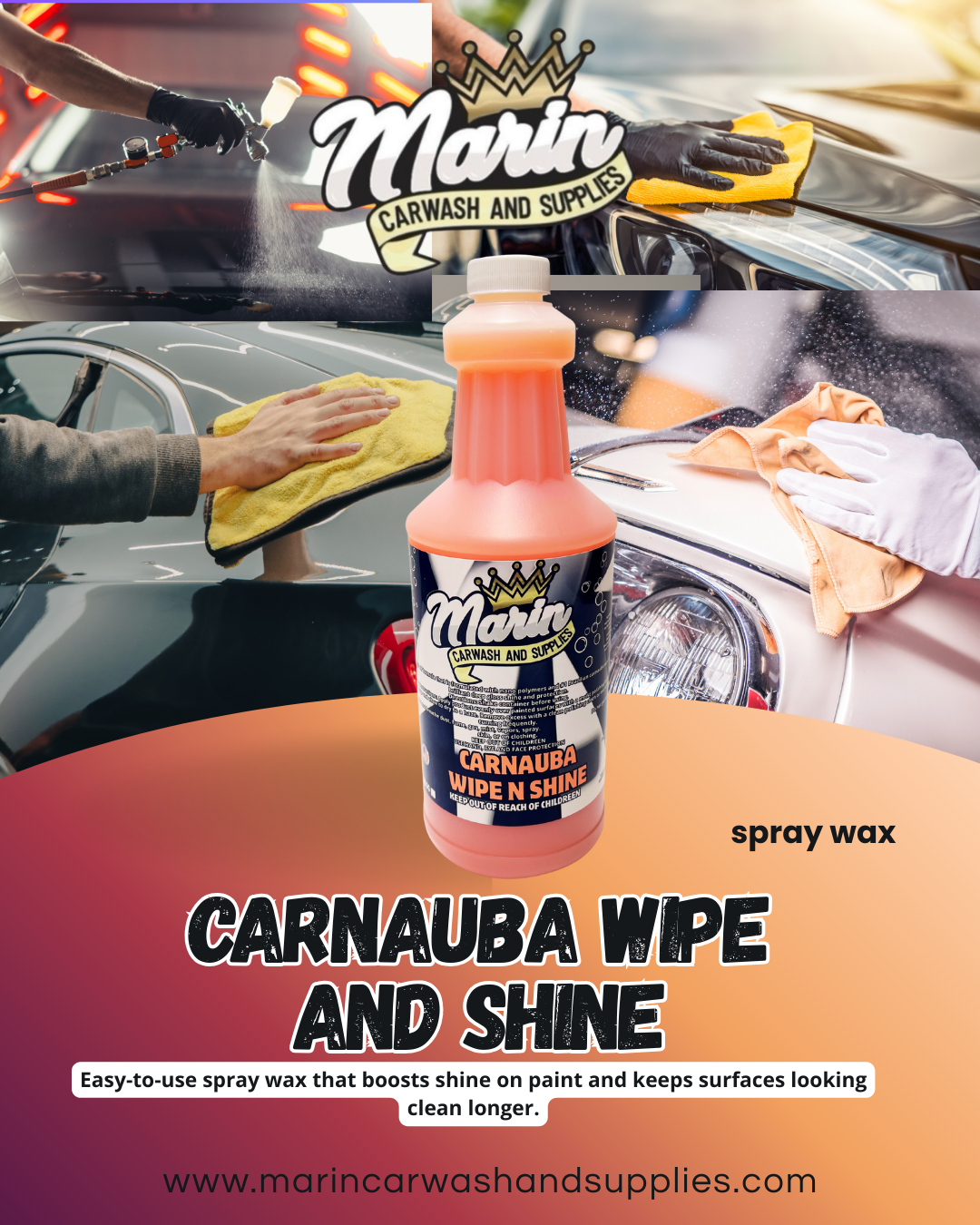 Carnauba Wipe and Shine