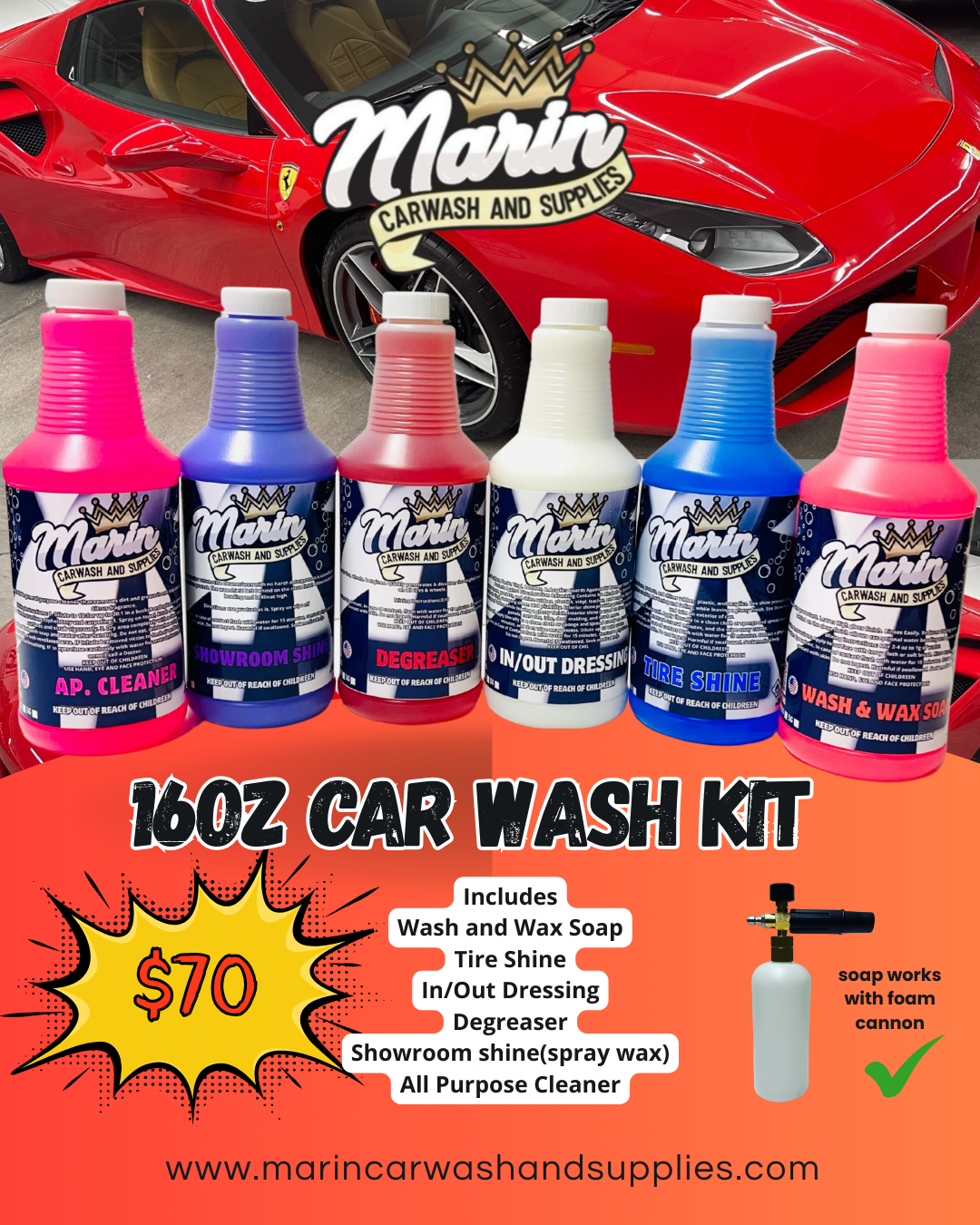 16oz Starter Kit for Detailers