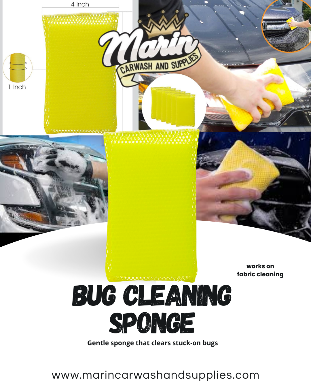 Bug Cleaning Sponge