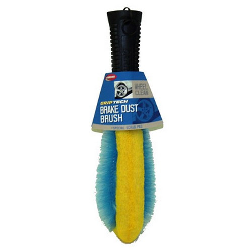 Brake dust brush