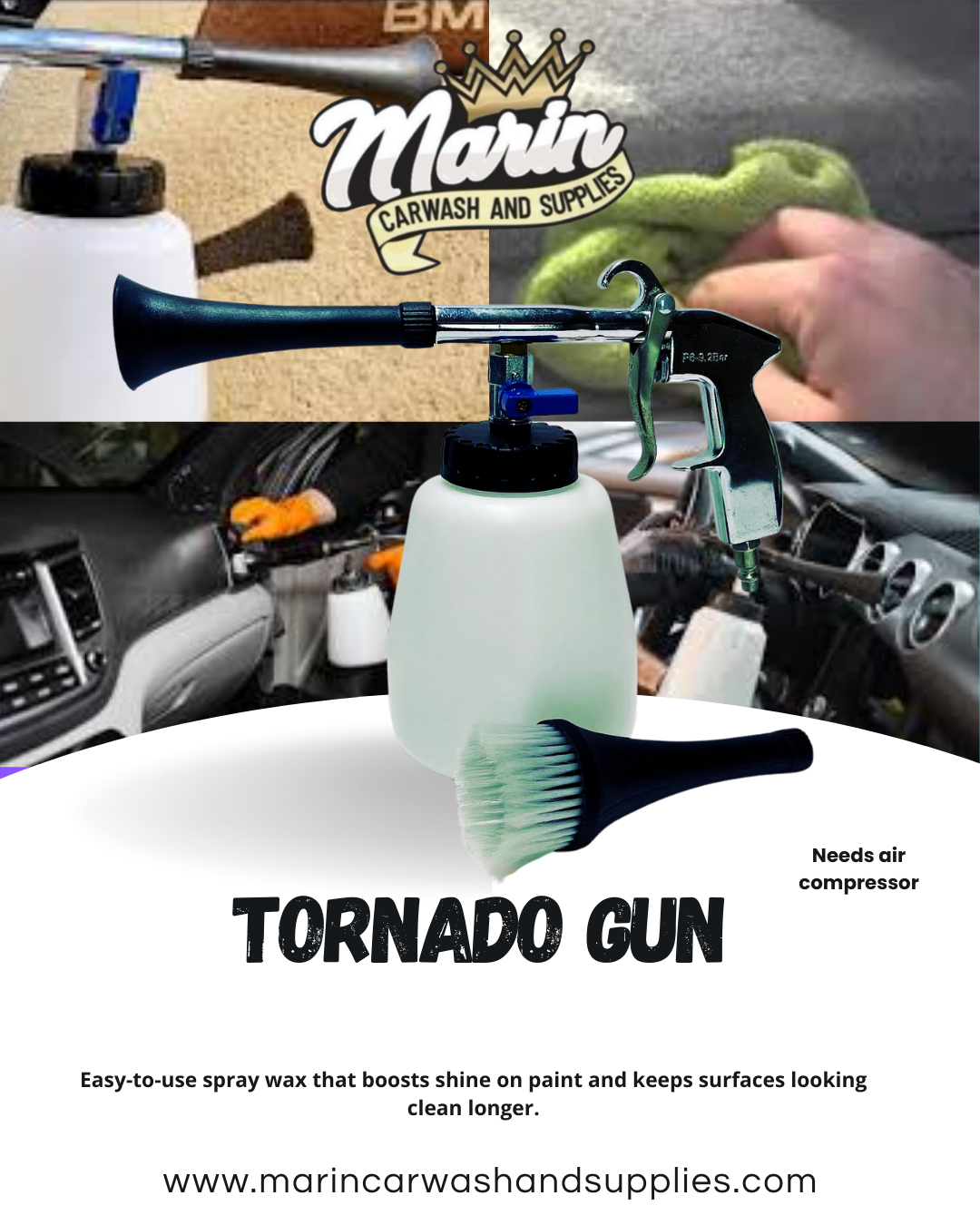 Car Cleaning Foam Gun