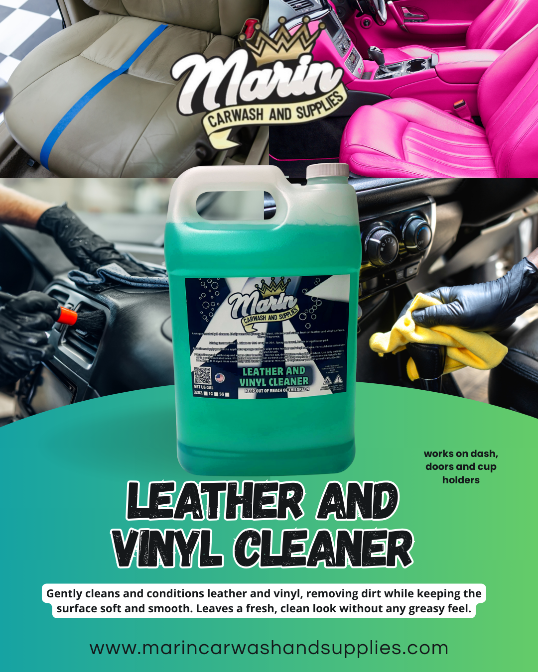 Leather and Vinyl Cleaner