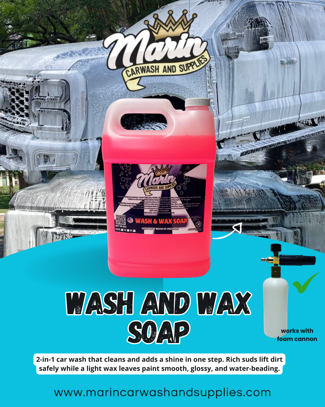 Wash & Wax Shampoo
