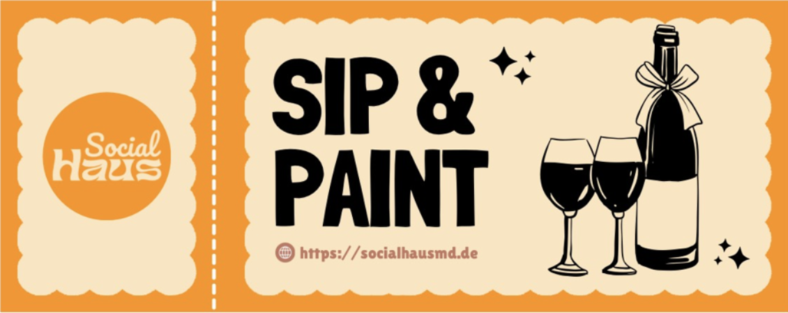 Sip & Paint Geschenkkarte