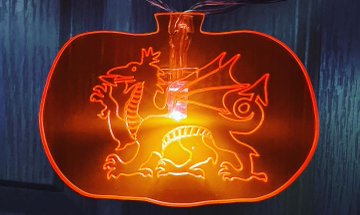 Goleuadau Pwmpen Calan Gaeaf | Calan Gaeaf Pumpkin Lights