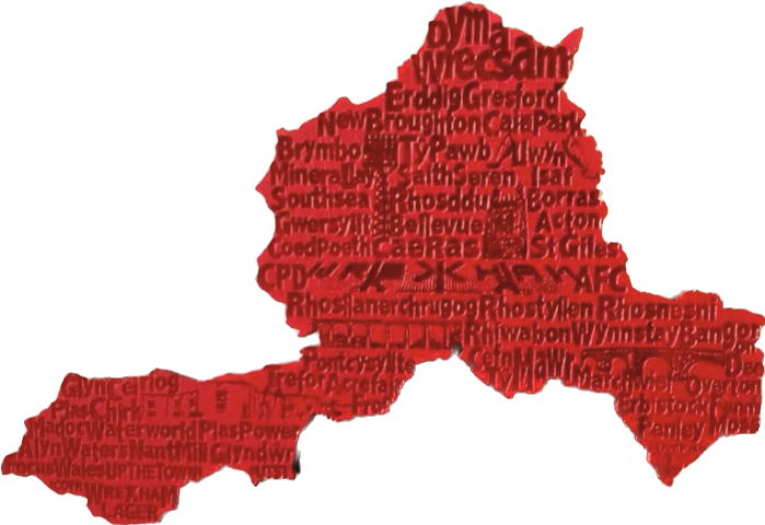 Magnet Oergell Dyma Wrecsam | This is Wrexham Fridge Magnet 