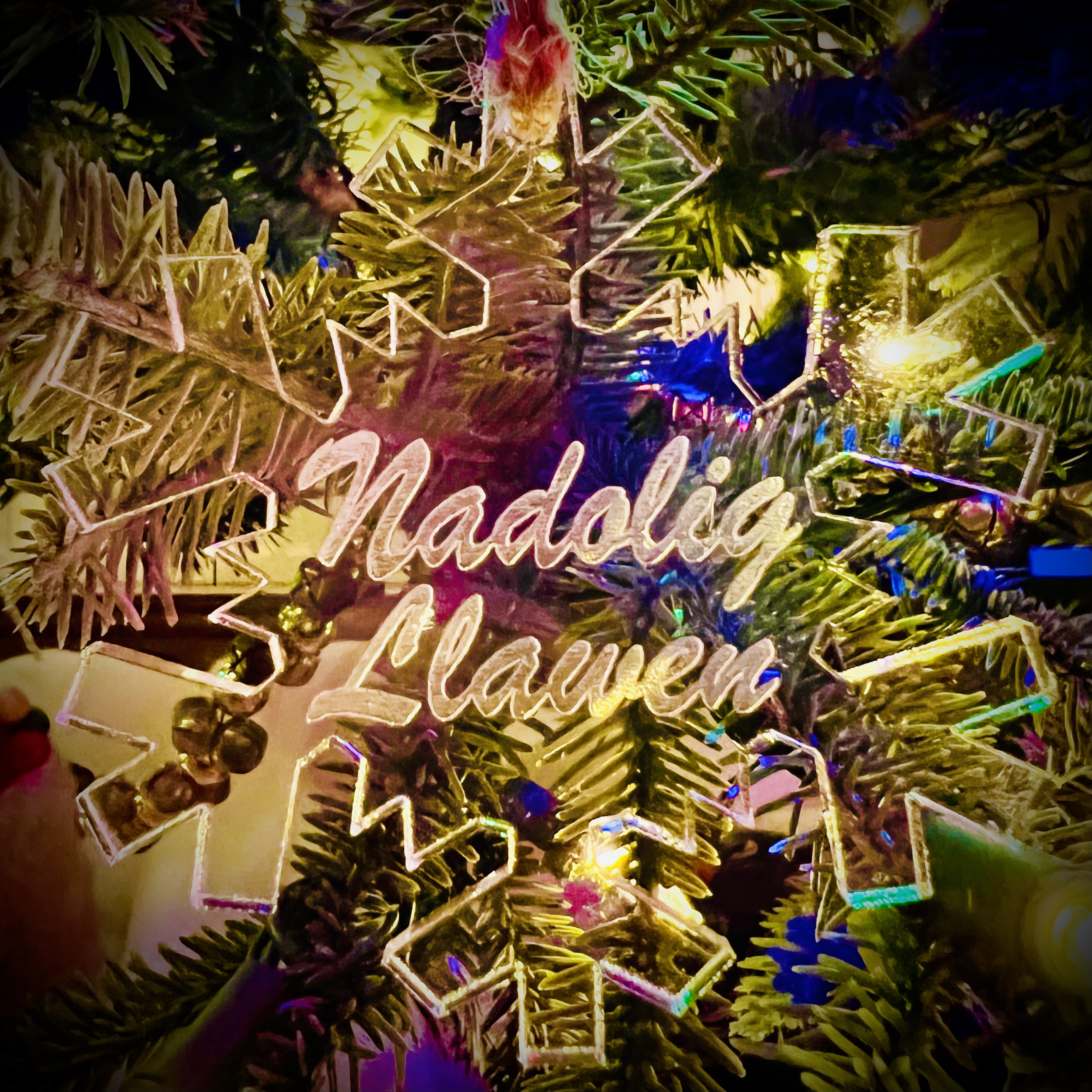 Addurn Nadolig Coeden Seren Od | Snowflake Christmas Tree Decoration