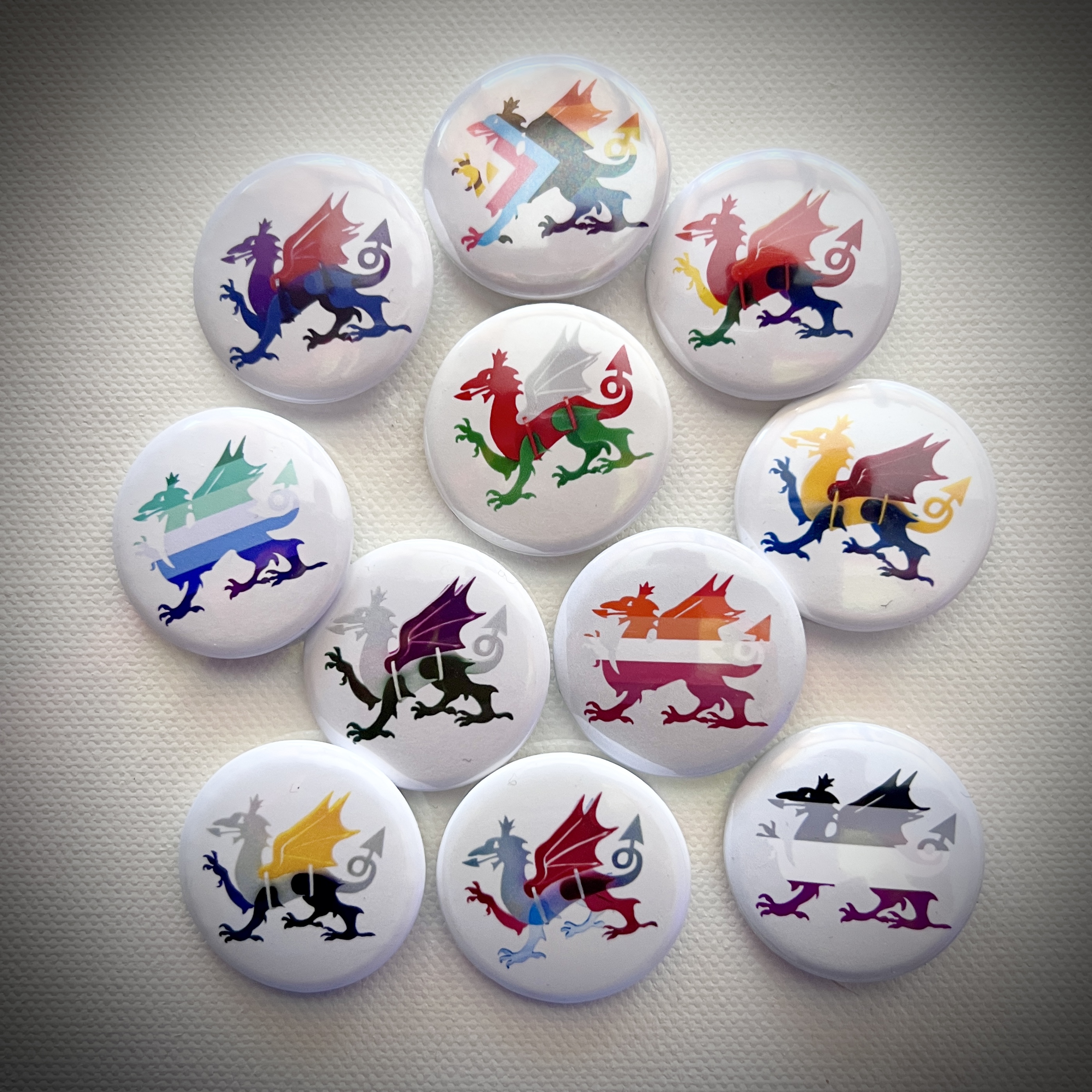 Bathodynnau LHDTC | LGBTQ Badges