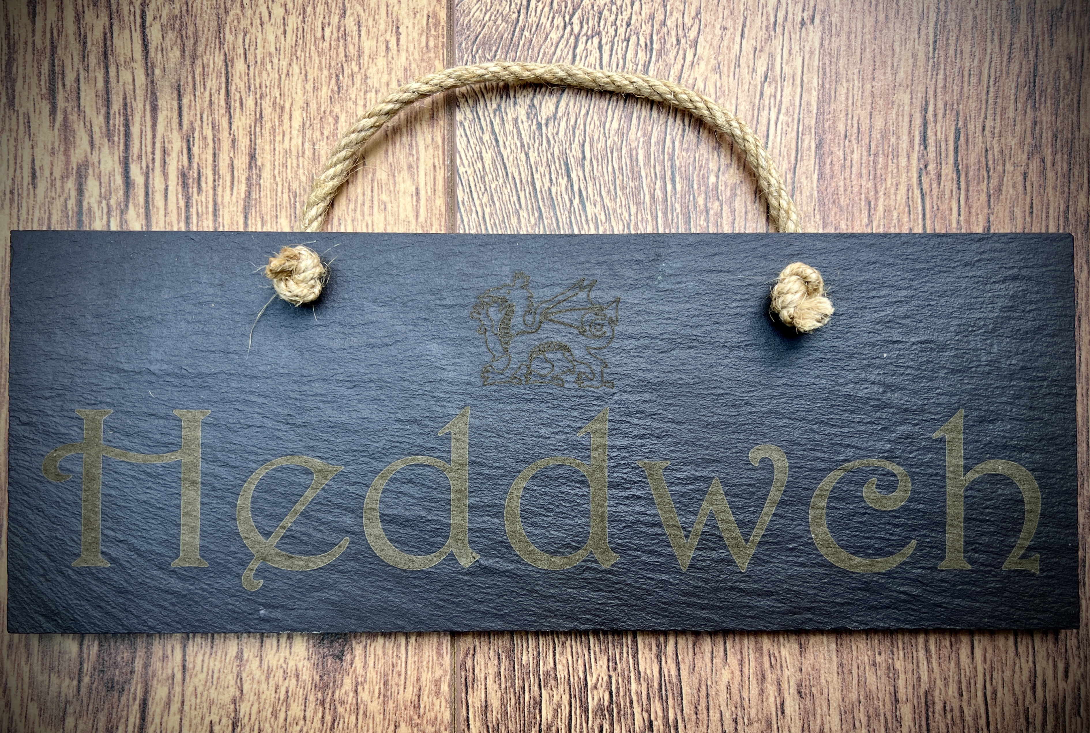 Addurn Crog Llechi | Slate Hanging Decoration