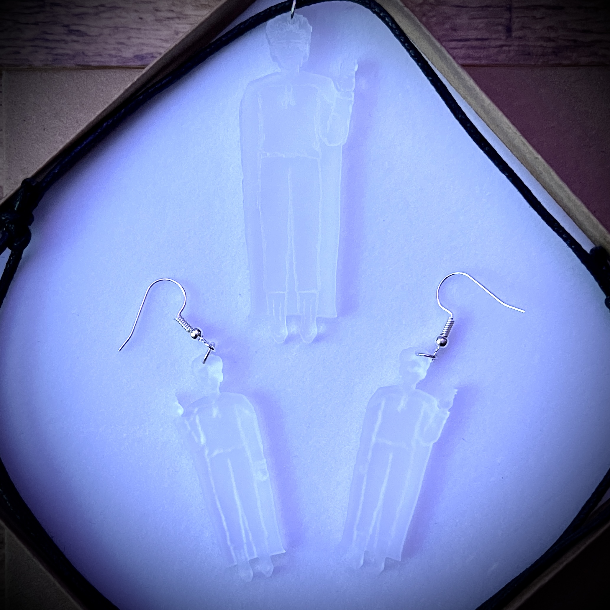 Tylwyth Teg Neclis a Clustdlysau | Tylwyth Teg Necklace and Earrings