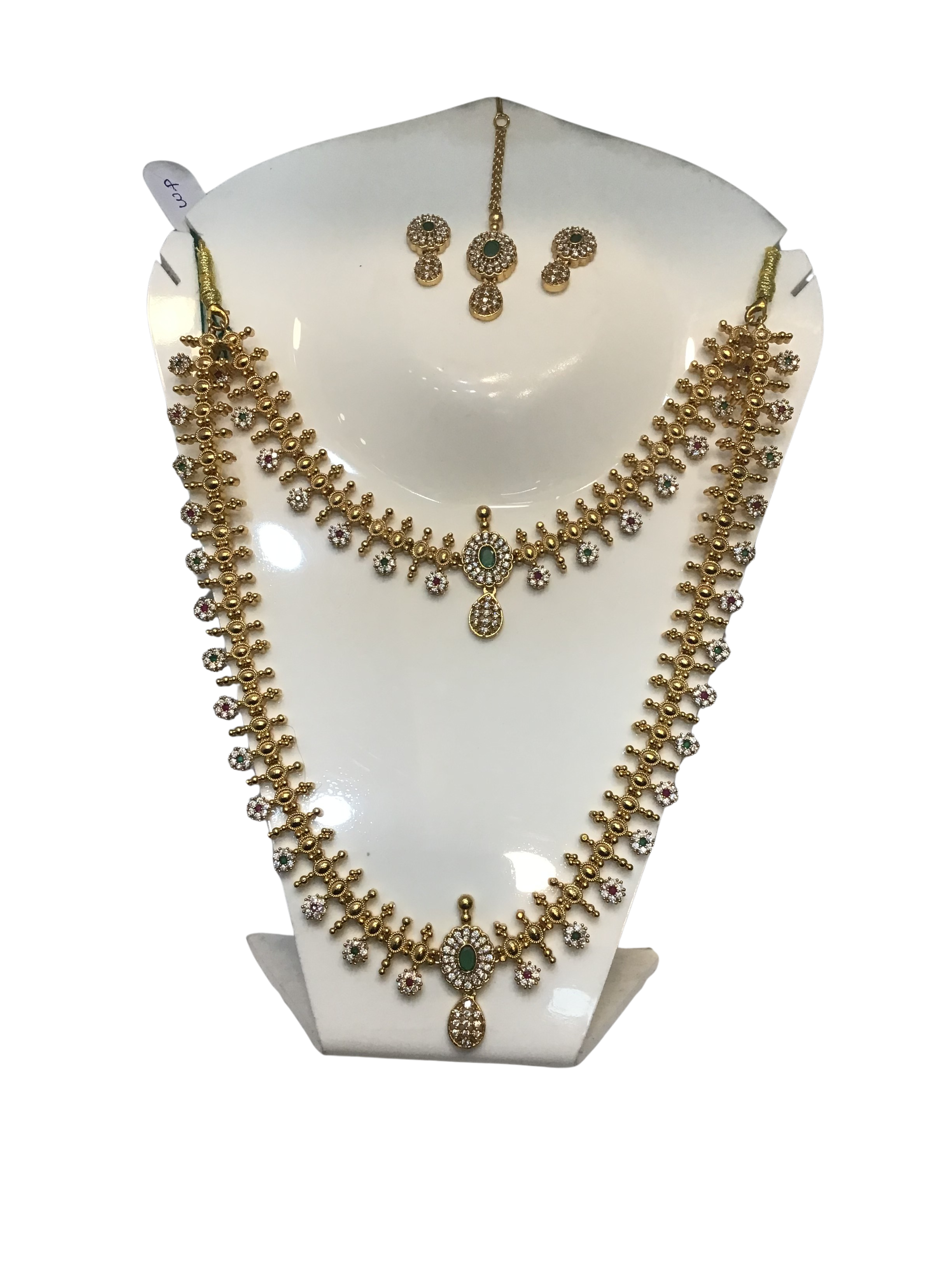 Traditional Gold-Plated Necklace Set