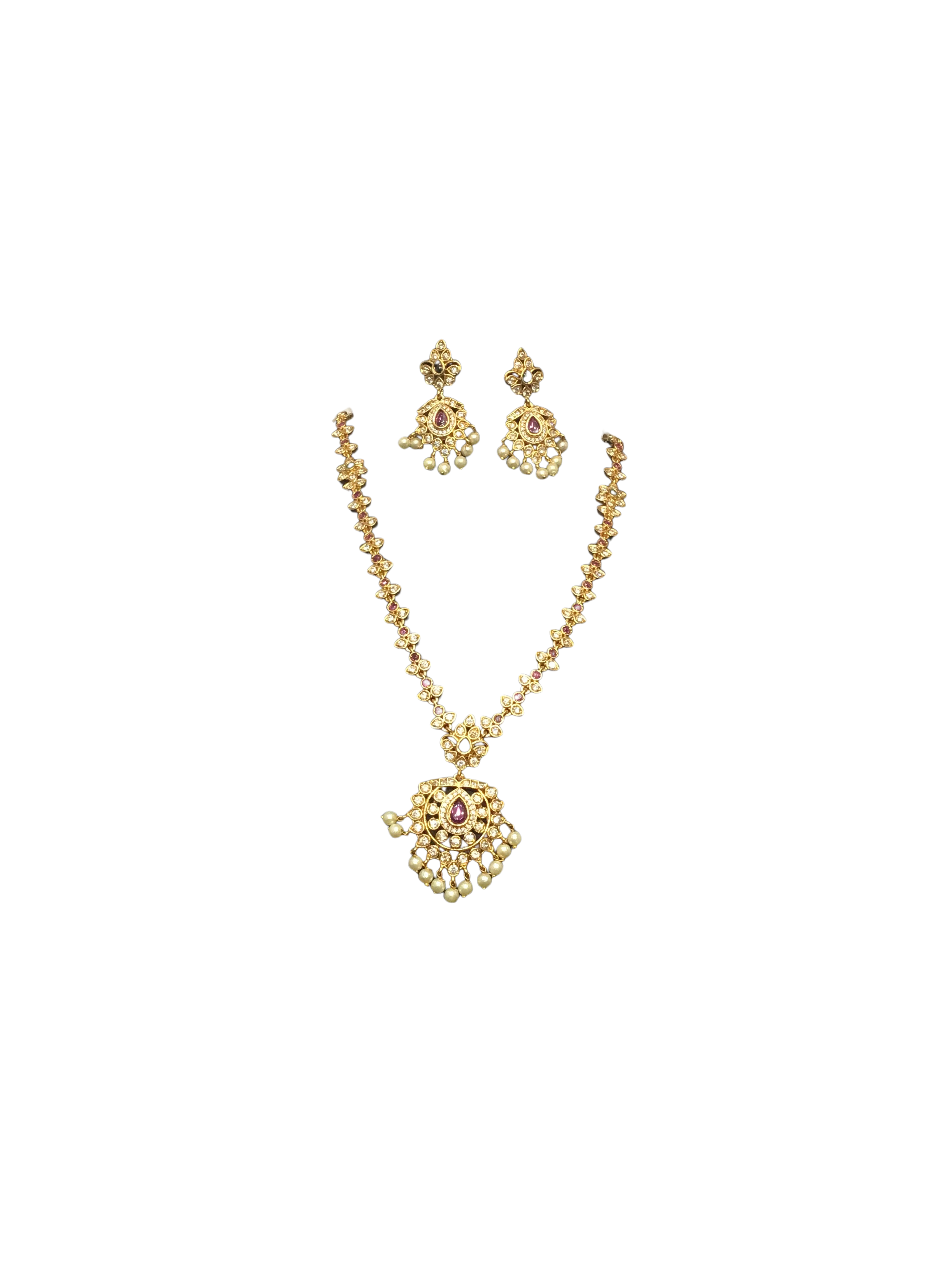 Traditional Gold-Plated Jewelry Set