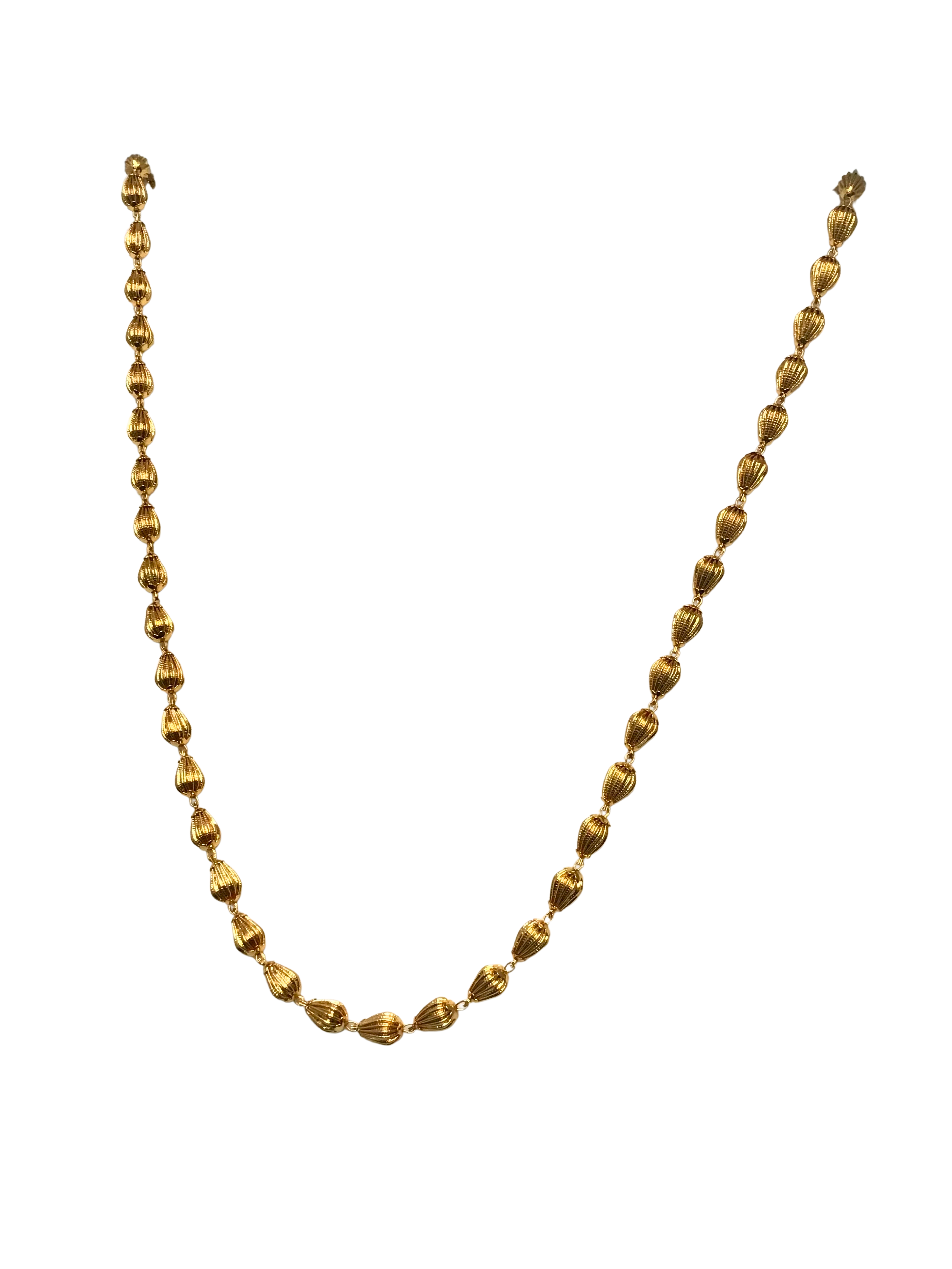 Gold Bead Necklace