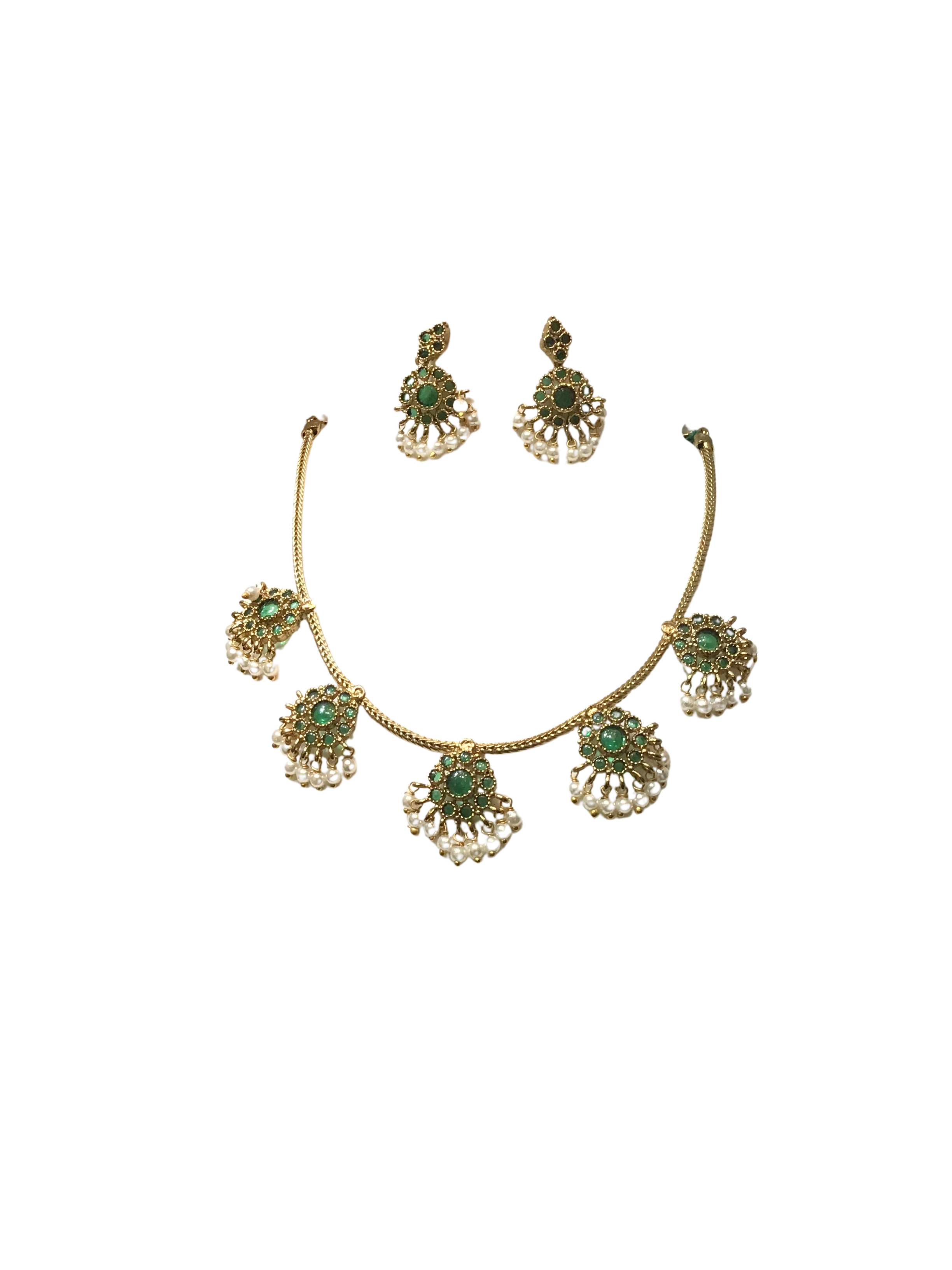Elegant Gold-Plated Jewelry Set