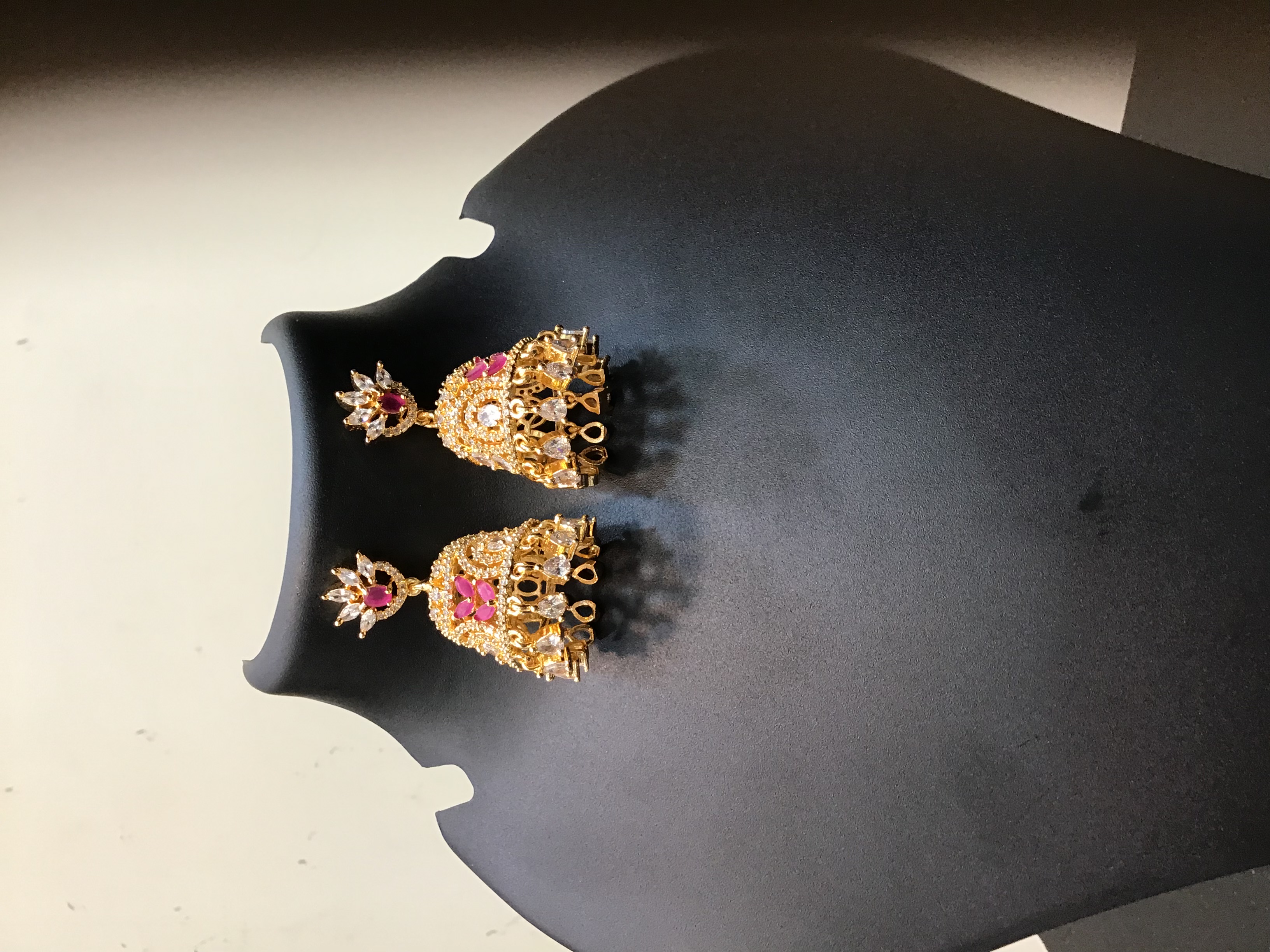 Traditional Gold Plated Earrings