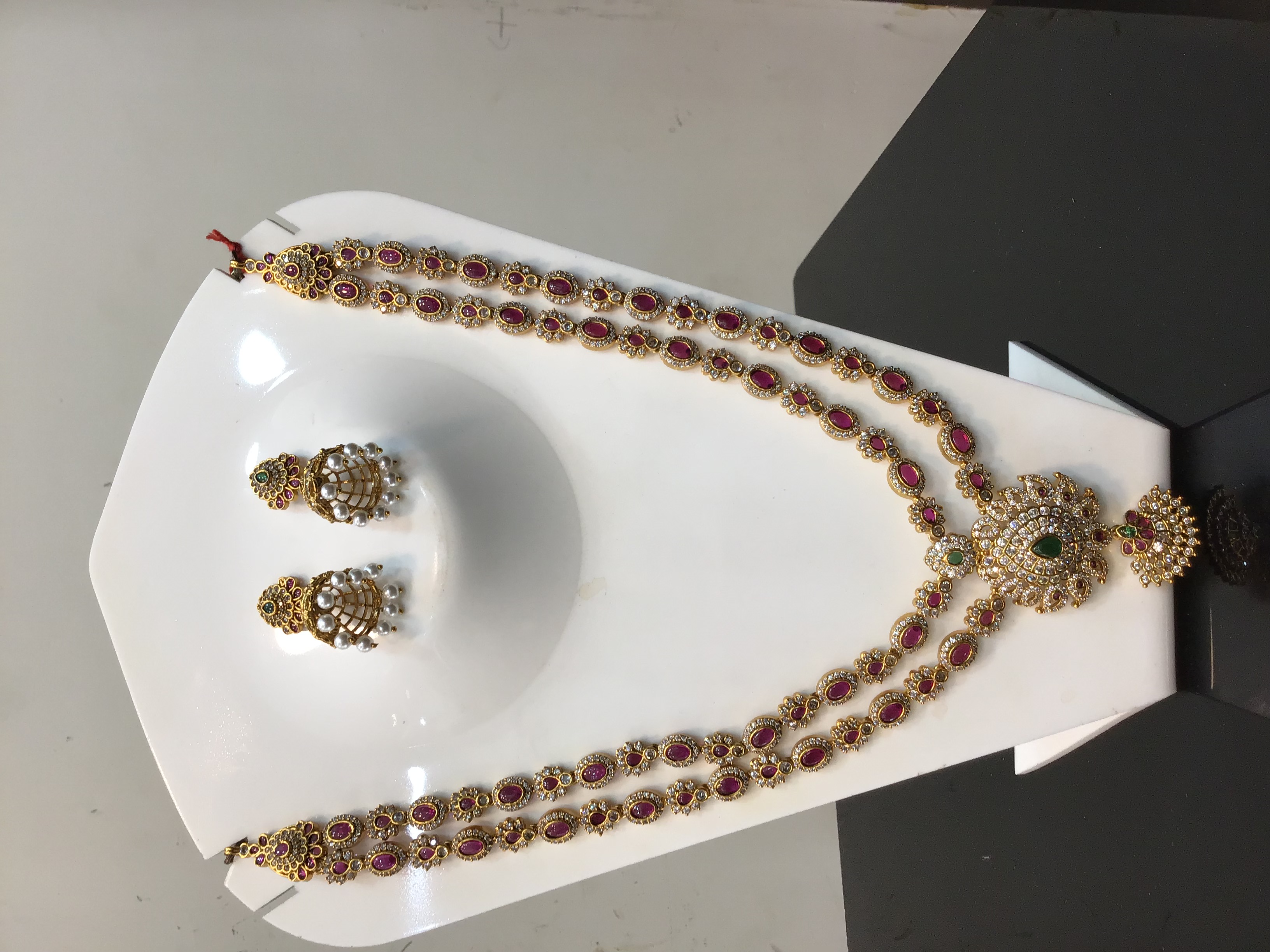 Traditional Gold Plated KEMP Necklace Set