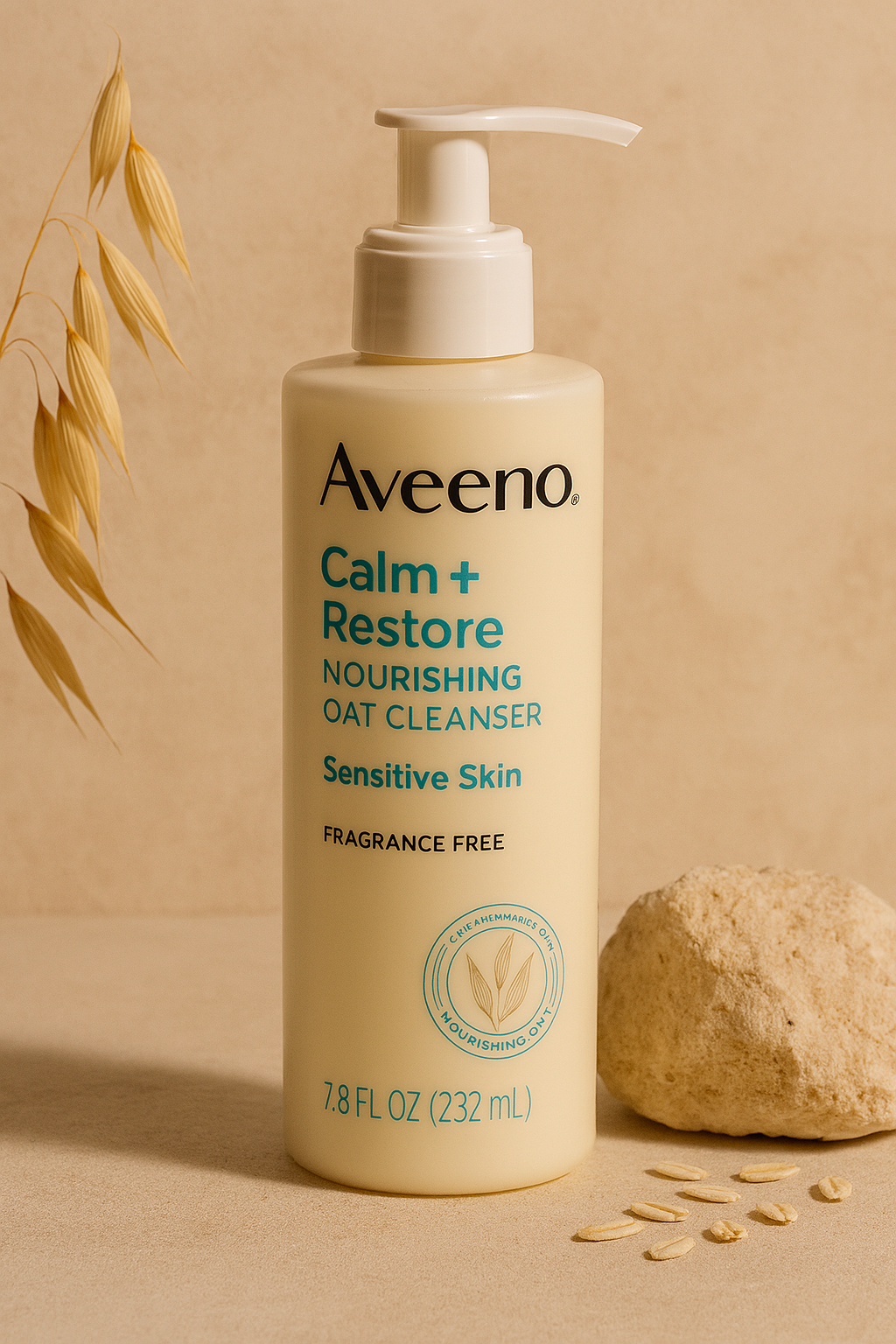 Aveeno Calm + Restore Nourishing Oat Cleanser