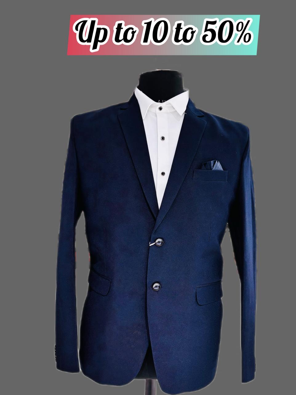 Navy Blue Formal Blazer