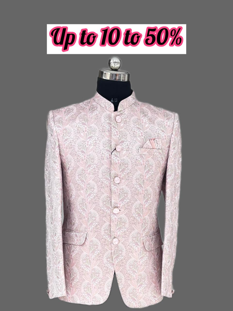 Elegant Pink Single jodhpuri