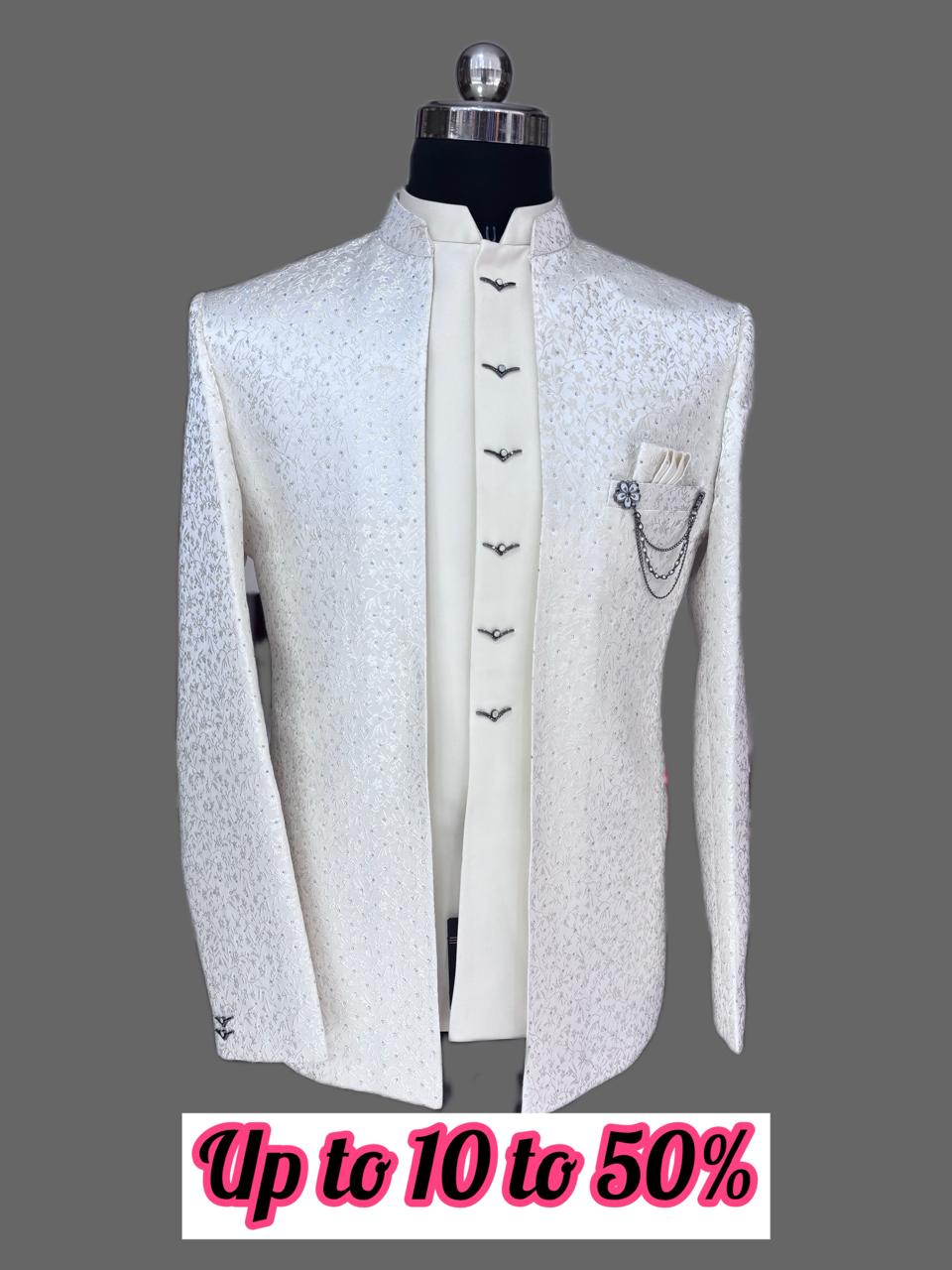 White Jodhpuri for Men