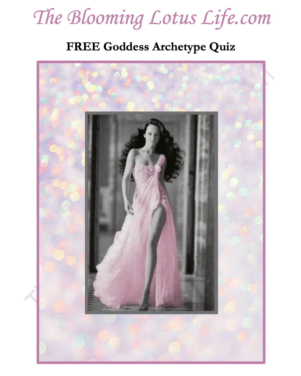 The Blooming Lotus Life Goddess Archetype 12 Question Quiz - FREE LINK IN THE DESCRIPTION BELOW
