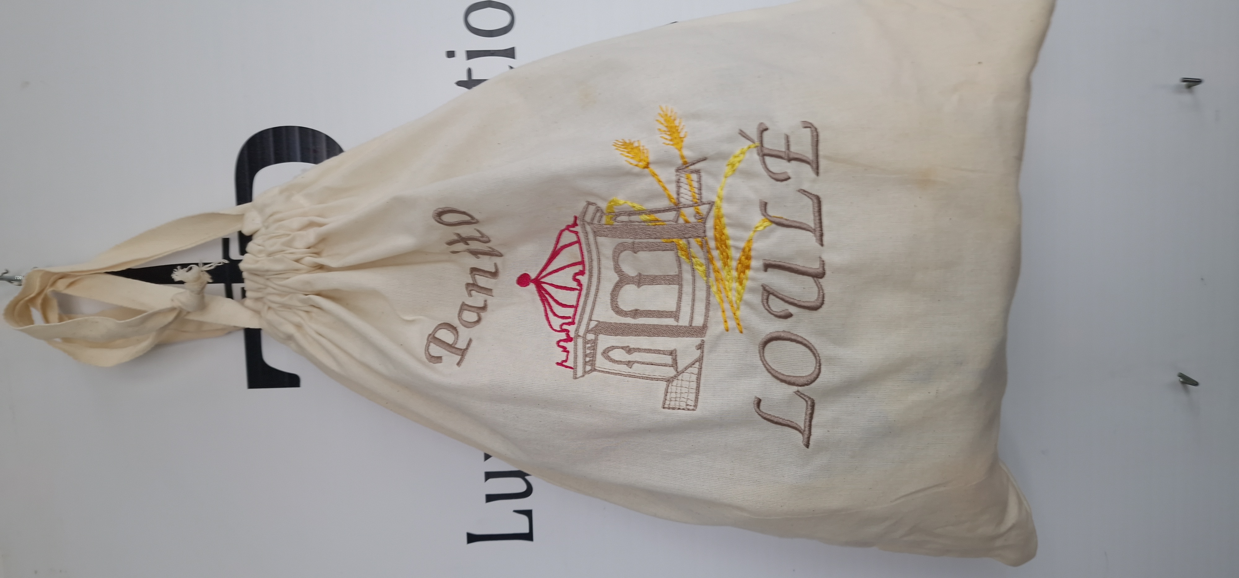 Saco de pano para pão