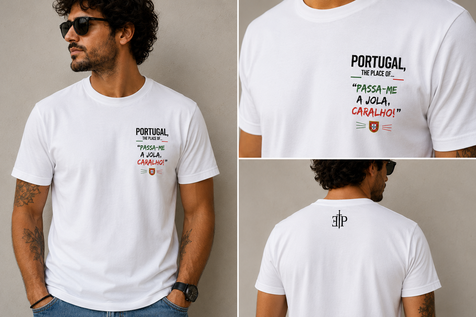 T-shirt Portugal Divertida
