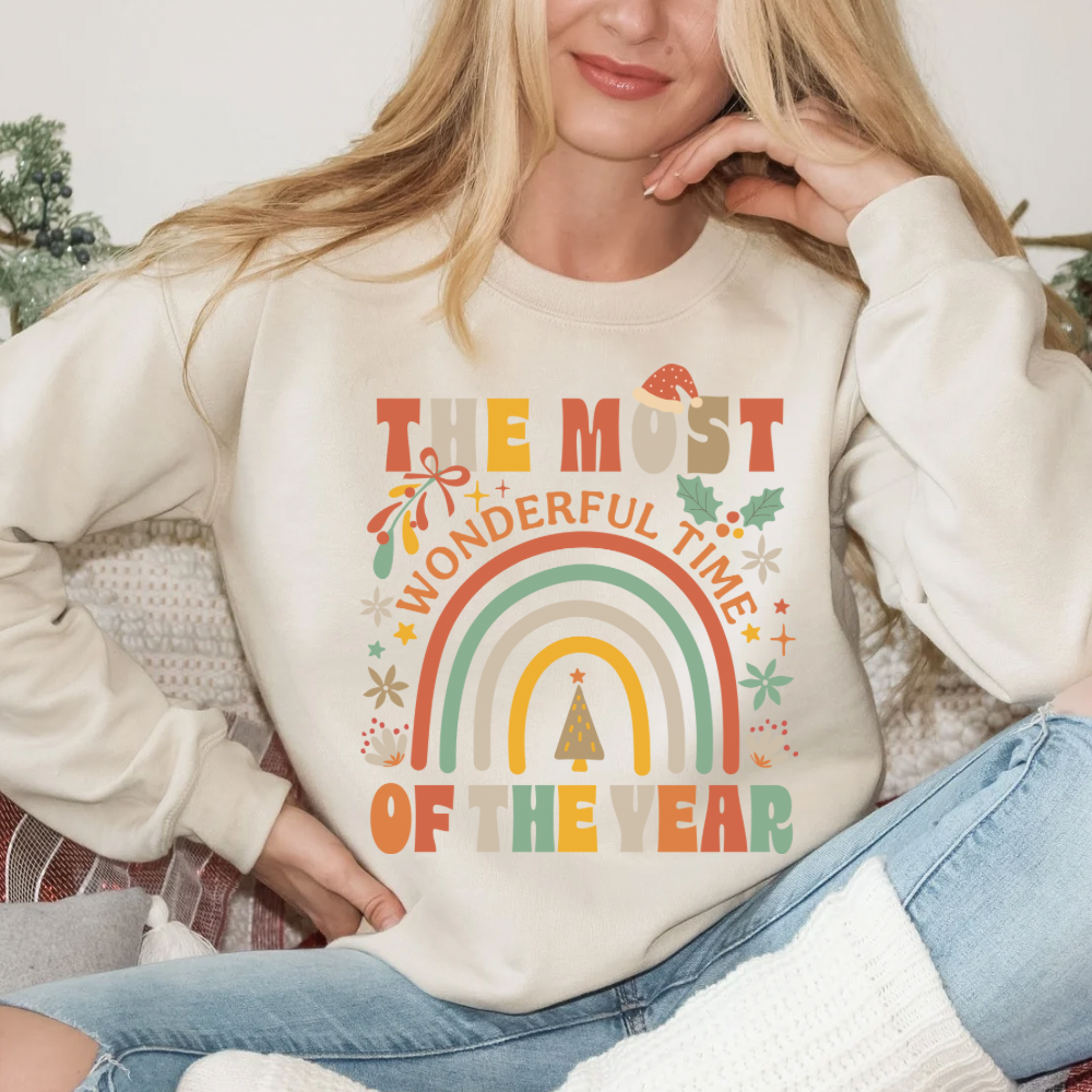 The Most Wonderful Time Of The Year Retro Sweatshirt