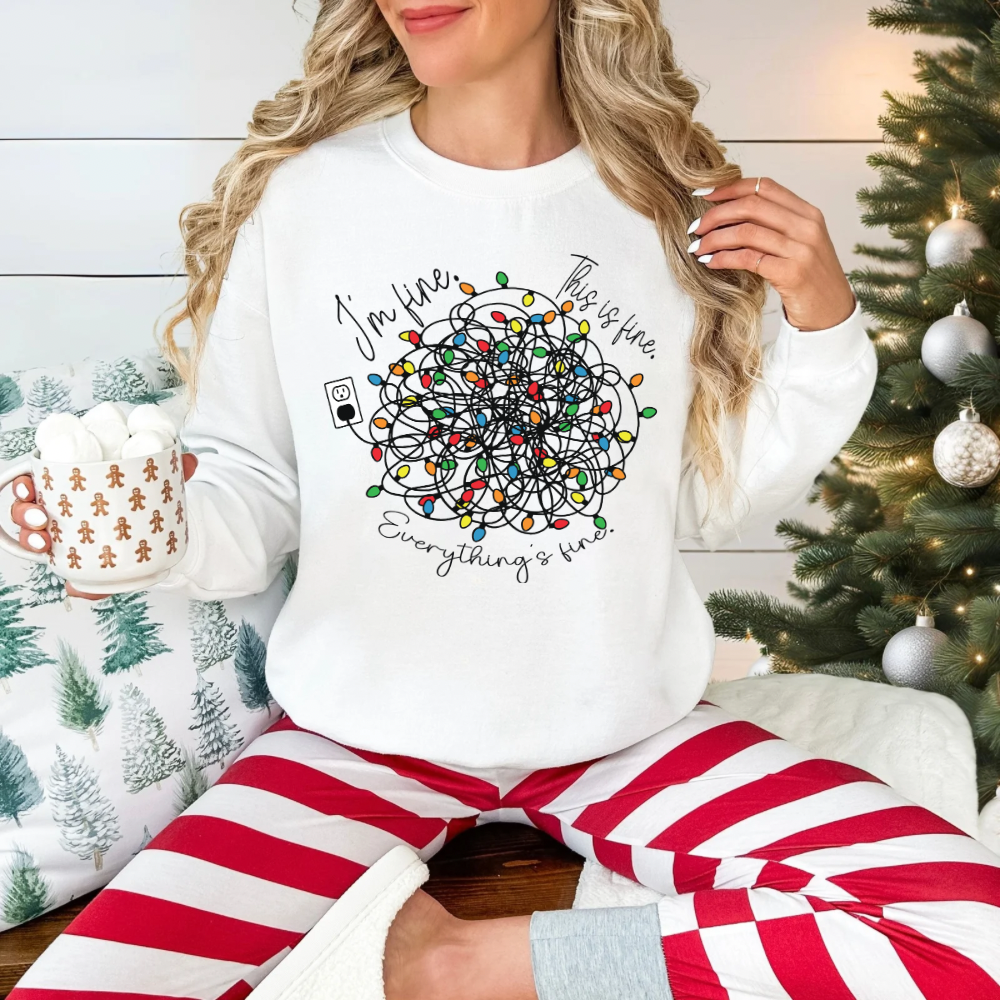 Everything Is Fine Sweatshirt